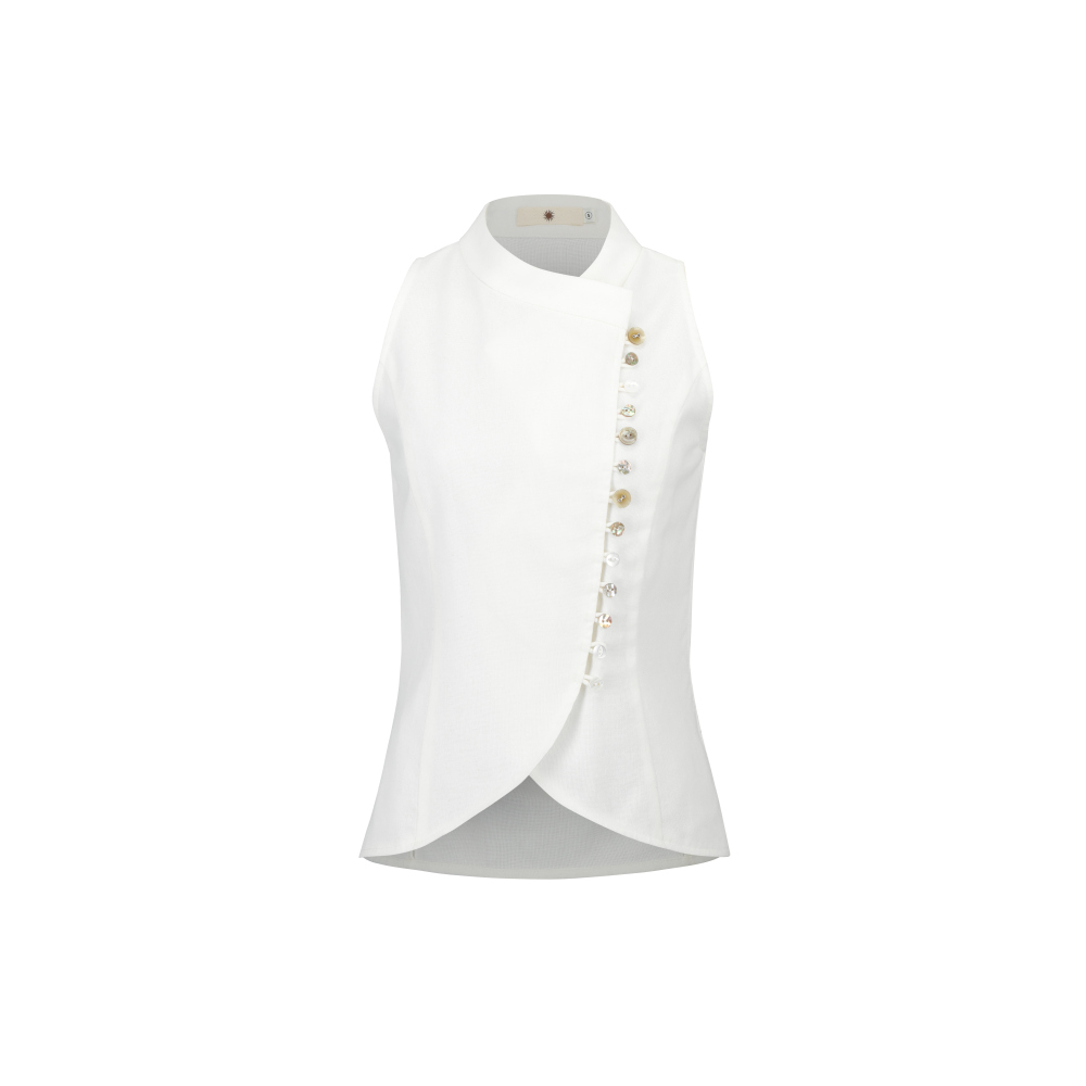 HEARTWEAVERS - KAIA QIPAO TOP