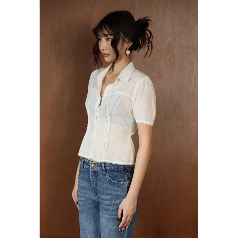 HEARTWEAVERS - ROSE TOP