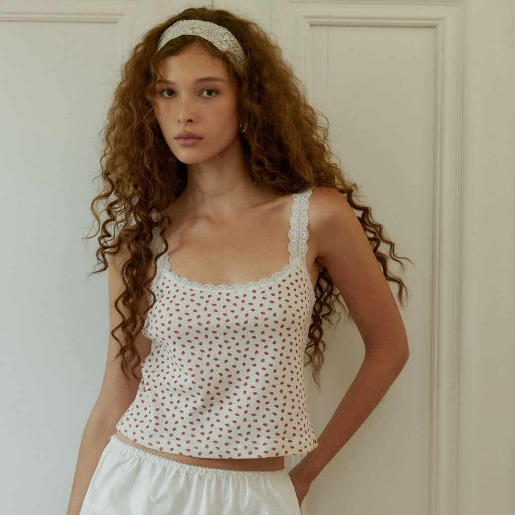 HEARTWEAVERS - MEI MEI LACE TANK TOP