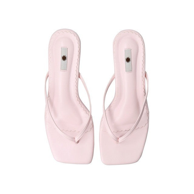 ALEXA KITTEN HEEL SANDALS