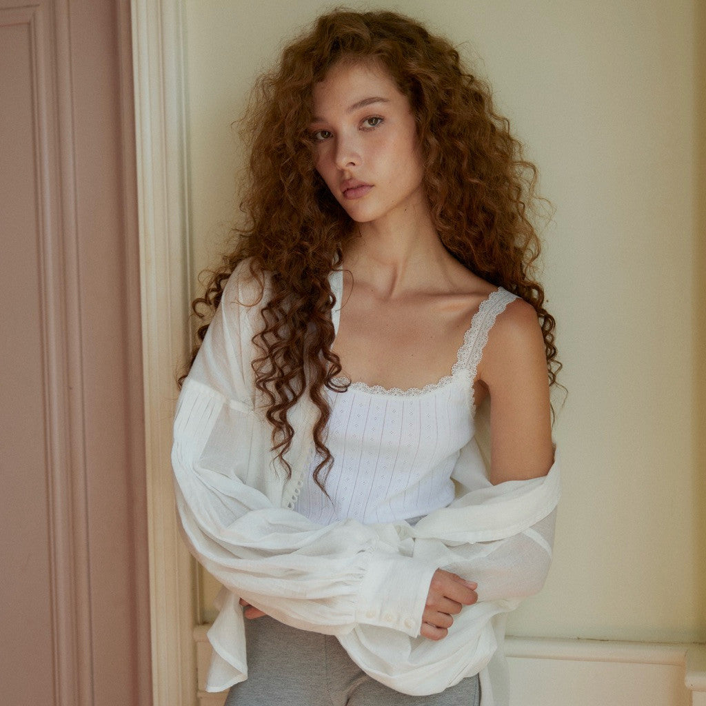 HEARTWEAVERS - MEI MEI LACE TANK TOP