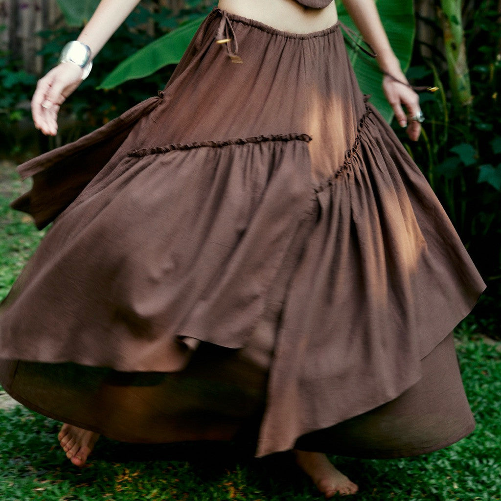 HEARTWEAVERS - LOTUS MAXI SKIRT