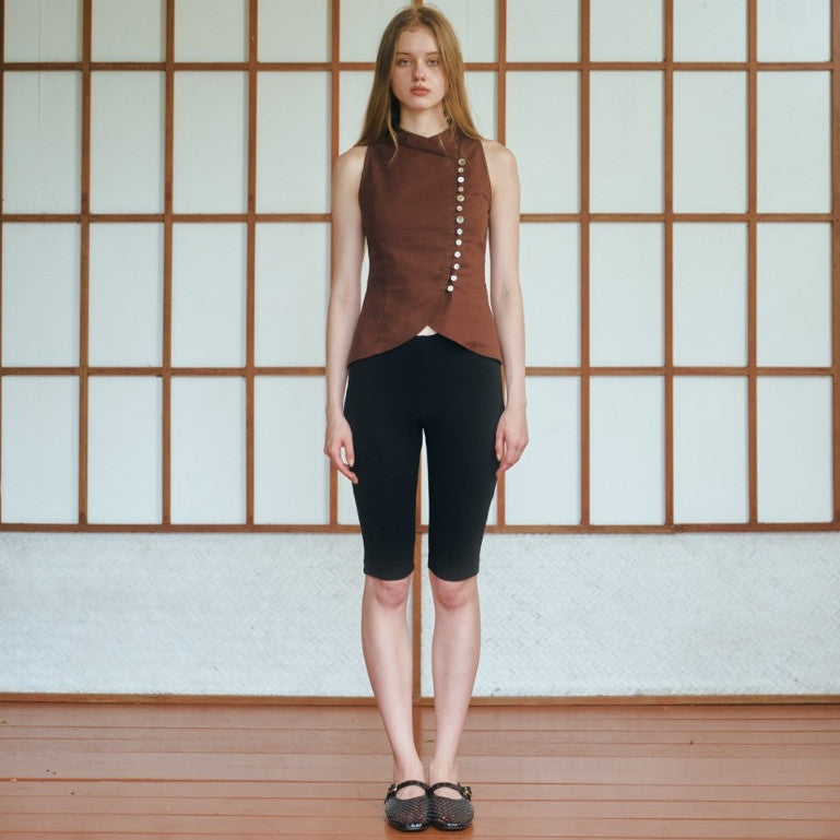 HEARTWEAVERS - KAIA QIPAO TOP