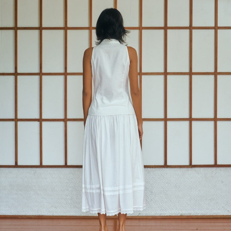 HEARTWEAVERS - KAIA QIPAO TOP