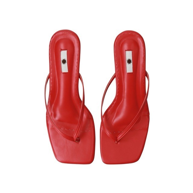 ALEXA KITTEN HEEL SANDALS