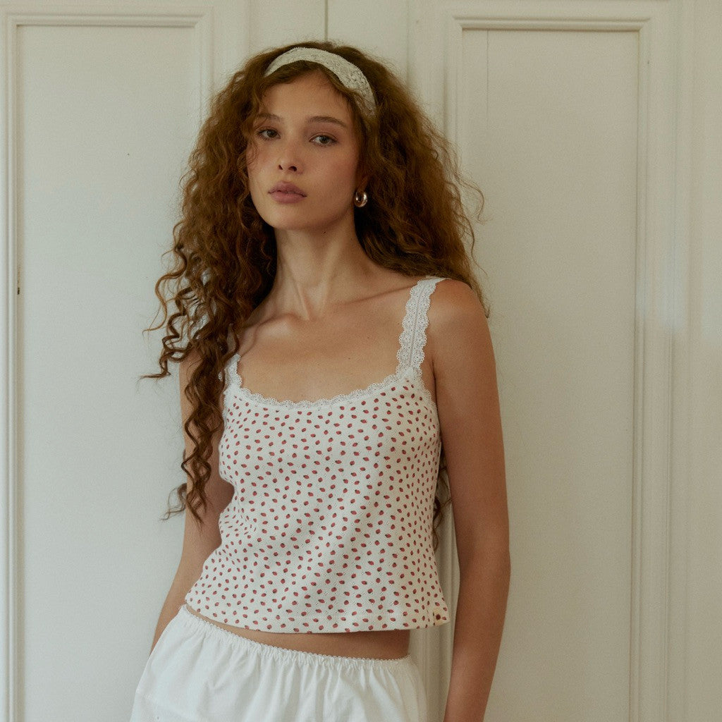 HEARTWEAVERS - เสื้อกล้ามลูกไม้ Mei Mei