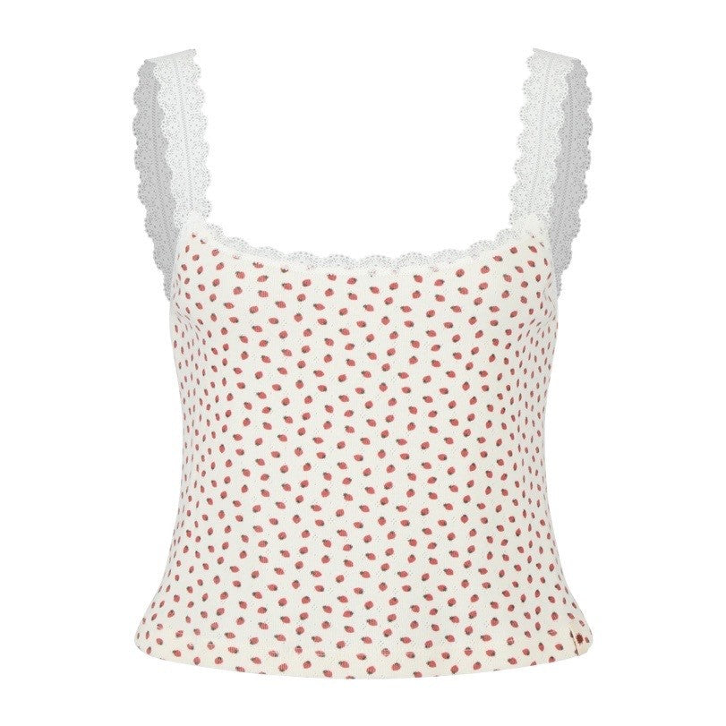 HEARTWEAVERS - เสื้อกล้ามลูกไม้ Mei Mei